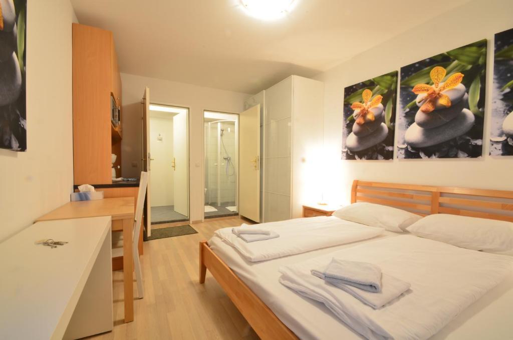 Apartamento Ajo Vienna Siemens - Contactless Check-In Habitación foto