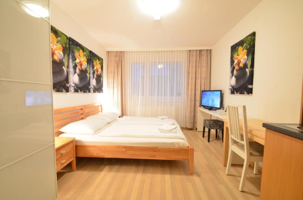 Apartamento Ajo Vienna Siemens - Contactless Check-In Habitación foto